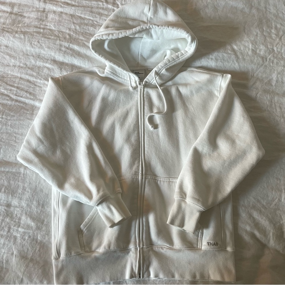Aritzia TNA Sweatfleece Zip Up Jacket
